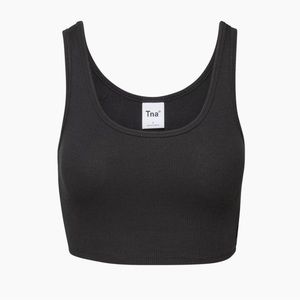 COPY - TNA RIBBED CROPPED TANK ARITZIA